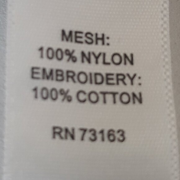 Neiman Marcus Embroidered Sheer Mesh Stretch Floral Mini Bodycon Dress S/M - Picture 9 of 10